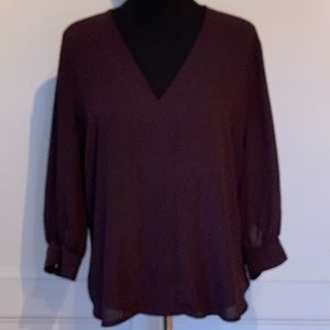 NY & Co 3/4 Sleeve Blouse